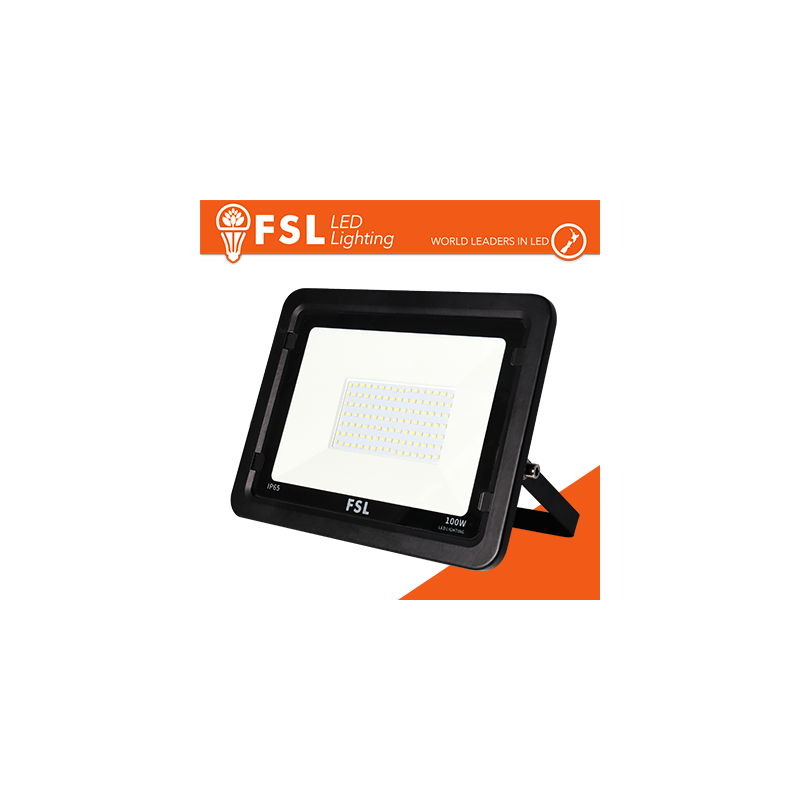 Proiettore per esterni Nero 150W - IP65 115 Gradi 6500K
