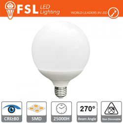 Lampada Globo 12cm - 24W 4000K E27