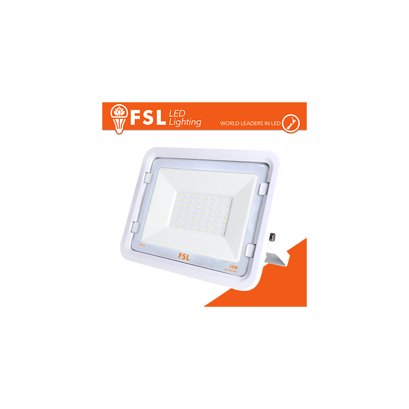 Proiettore per esterni Bianco 50W - IP65 115 Gradi 4000K